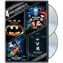 4 Film Favorites: Batman Collection (2-Disc): Batman (1989) / Batman Returns / Batman Forever / Batman & Robin (1997)