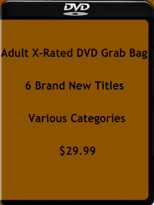 Brand New Adult DVD Grab Bag #1