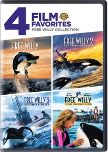 Free Willy Collection - Free Willy / Free Willy 2 The Adventure Home / Free Willy 3 The Rescue / Free Willy Escape from Pirate's Cover