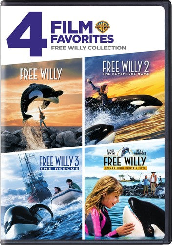 Free Willy Collection - Free Willy / Free Willy 2 The Adventure Home / Free Willy 3 The Rescue / Free Willy Escape from Pirate's Cover