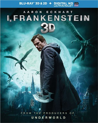 I, Frankenstein 3D & 2D Blu ray + Digital