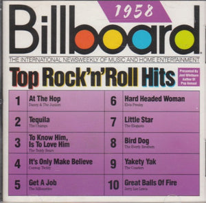 Billboard Top Rock'N'Roll Hits - 1958 - Various – loris-lots.com