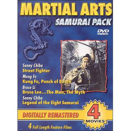 Samurai Martial Arts: Legend Of The Eight Samurai / Street Fighter / Bruce Lee: The Man, The Myth / Kung Fu, Punch Of Death
