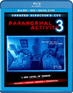 Paranormal Activity 3 (Unrated Director's Cut/ DVD & Blu-ray Combo w/ Digital Copy)