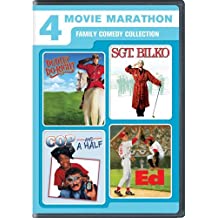 4 Movie Marathon: Family Comedy Collection: Dudley Do-Right / Sgt. Bilko / Cop And A Half / Ed
