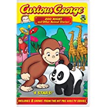 Curious George: Zoo Night And Other Animal Stories