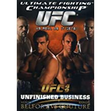 UFC [Ultimate Fighting Championship] 49: Unfinished Business