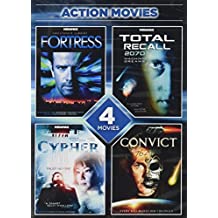 4-Movie Action Pack, Vol. 1: Fortress (1992) / Total Recall 2070: Machine Dream / Cypher / Convict 762