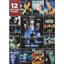 12-Film Action Pack: Renaissance / Equilibrium / Total Recall 2070 / Fortress / Faculty / Phantoms / Cypher / Nirvana / ...
