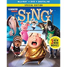 Sing (DVD & Blu-ray Combo w/ Digital Copy)