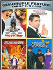 Family Fun Pack Quadruple Feature: Big Fat Liar / Johnny English / Thunderbirds / The Adventures Of Rocky And Bullwinkle