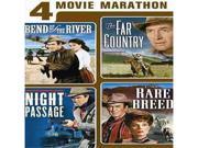 4 Movie Marathon: James Stewart Western Collection: Bend Of The River / The Far Country / Night Passage / The Rare Breed