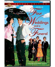 Load image into Gallery viewer, Four Weddings And A Funeral (MGM/UA/ Deluxe Edition)
